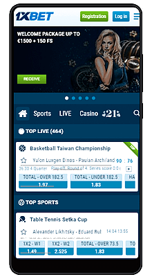 1xbet android betting line