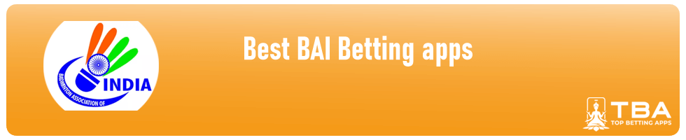 list of the best badminton betting apps