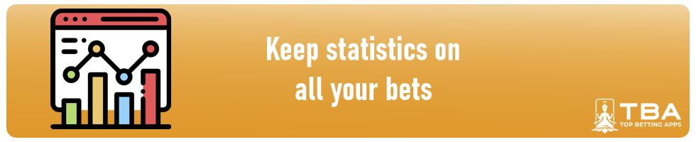 Keep statistics on all your bets